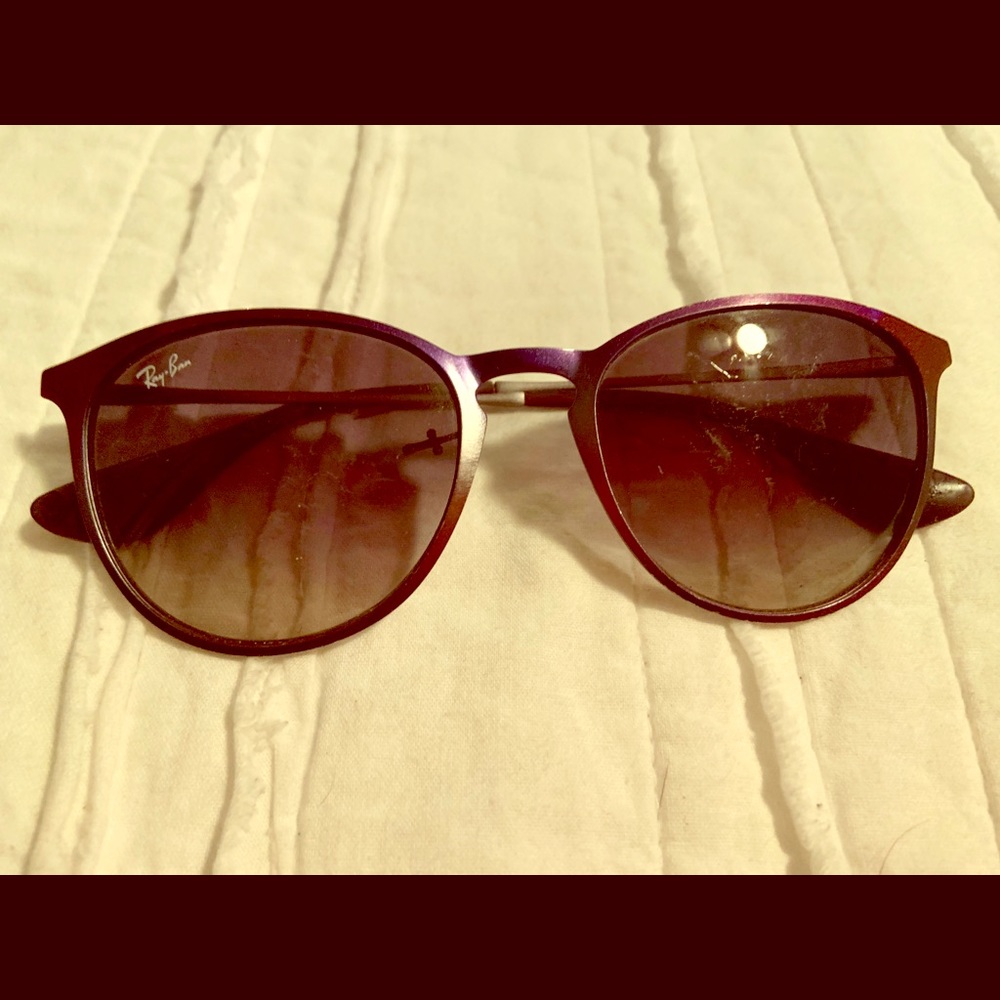 Purple/Silver Ray-Bans